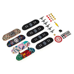 Tech Deck - 96mm Fingerboard with Authentic Designs 4 Pack- Assorted