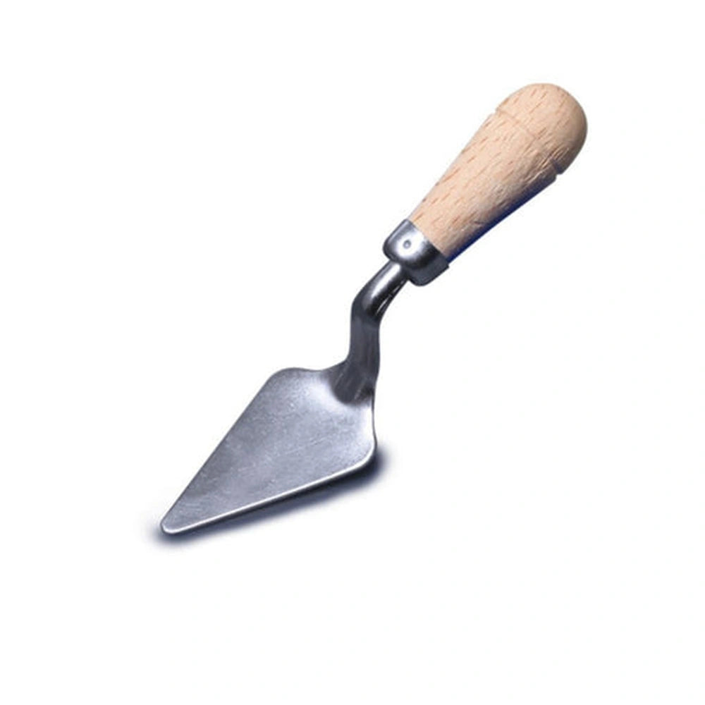Teifoc trowel tool features a light wooden handle and shiny metal blade, ideal for arts and crafts projects.