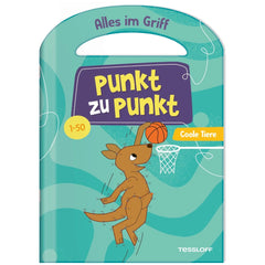 TESSLOFF - Point to Point Cool Animals Activity Book - Educational - German Edition