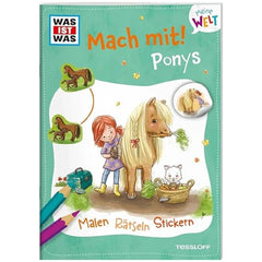 TESSLOFF - WAS IST WAS Mijn Wereld Doe Mee met Pony's - Educatief Speelgoed - Nederlandse Editie