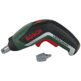 Theo Klein Bosch Ixolino II toy in green plastic with red branding, silver tip, designed for pretend professions and role pla