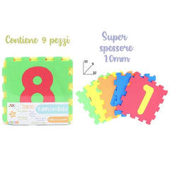 Toys Garden - Tappetini Baby Puzzle Numeri - Play Mats & Gyms