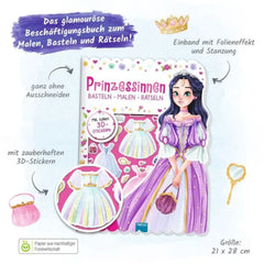 TROTSCH - Livre d'activités Princess avec figurines et jouets - Édition allemande