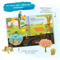 TROTSCH - My Big Sticker Book Seasons Books - German Edition