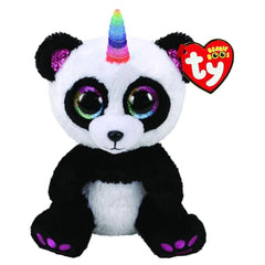 TY - Beanie Boos Paris Panda Black and White Plush 15 cm