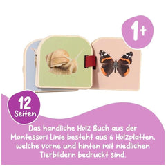Wooden Book - Erster Begleiter für Ihr Kind - Lernspielzeug