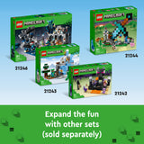 LEGO 21244 Minecraft The Sword Outpost Building Toy with Creeper, Soldier, Pig and Skeleton Figures, Gift for Boys and Girls Aged 8 Plus Years Old