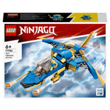 LEGO 71784 NINJAGO Jay’s Lightning Jet EVO, Upgradable Toy Plane, Ninja Airplane Building Set, Collectible Birthday Gift Idea for Boys and Girls Age 7 Plus