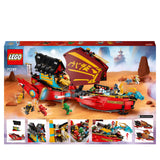 LEGO 71797 NINJAGO Destiny's Bounty - race against time, Ninja Air Ship Toy Set with 2 Dragon Figures & 6 Minifigures, 2023 Vehicle Set, Birthday Gift Idea for Kids