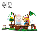 LEGO 71421 Super Mario Dixie Kong's Jungle Jam Expansion Set with Dixie Kong and Squawks the Parrot Figures, Buildable Toy to Combine with Starter Course
