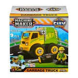 NIKKO - Machine Maker - Construction Set - City Service - Garbage Truck