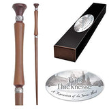 The Noble Collection - Pius Thicknesse Character Wand - 15in (38cm) Wizarding World Wand With Name Tag - Harry Potter Film Set Movie Props Wands