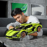 LEGO 42115 Technic Lamborghini Sián FKP 37 Race Car, Advanced Building Set for Adults, Exclusive Collectible Model