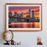 CLEMENTONI - Puzzle - East River at dusk - 1500 Pieces - Age: 10-99
