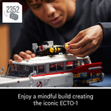 LEGO 10274 Creator Expert Ghostbusters ECTO-1 Car Large Set for Adults, Collectible Model for Display