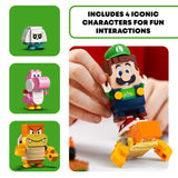 LEGO 71387 Super Mario Adventures with Luigi Starter Course Toy, Interactive Figure and Buildable Game Set