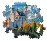 CLEMENTONI - Puzzle - Neuschwanstein Castle - High Quality Collection - 500 Pieces - Age: 10-99