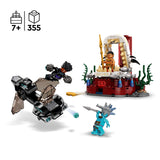 LEGO 76213 Marvel King Namor’s Throne Room, Black Panther Wakanda Forever Set with Submarine Toy for Kids 7 Years Old, Underwater Super Heroes Adventure