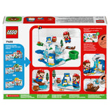LEGO Super Mario Penguin Family Snow Adventure Expansion Set, Collectible Role-Play Toy for 7 Plus Year Old Boys, Girls & Kids, Includes a Goomba Gaming Character Figure, Small Gift for Gamers 71430