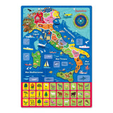 CLEMENTONI - Sapientino - Geo Puzzle - Magnetic Italy