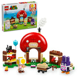 LEGO Super Mario Nabbit at Toad’s Shop Expansion Set, Collectible Toy for 6 Plus Year Old Boys, Girls & Kids, Creative Play with 2 Character figures Incl. Yellow Toad, Small Gift for Gamers 71429