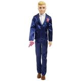 Mattel - Barbie Fairytale Ken Groom Doll (Blonde 12-Inch) Wearing Suit and Shoes, with 5 Accessories - Mod: GTF36