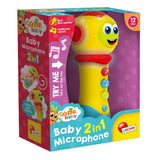 Lisciani - Carotina Baby 2 in 1 Microphone with sounds and lights LSC100606