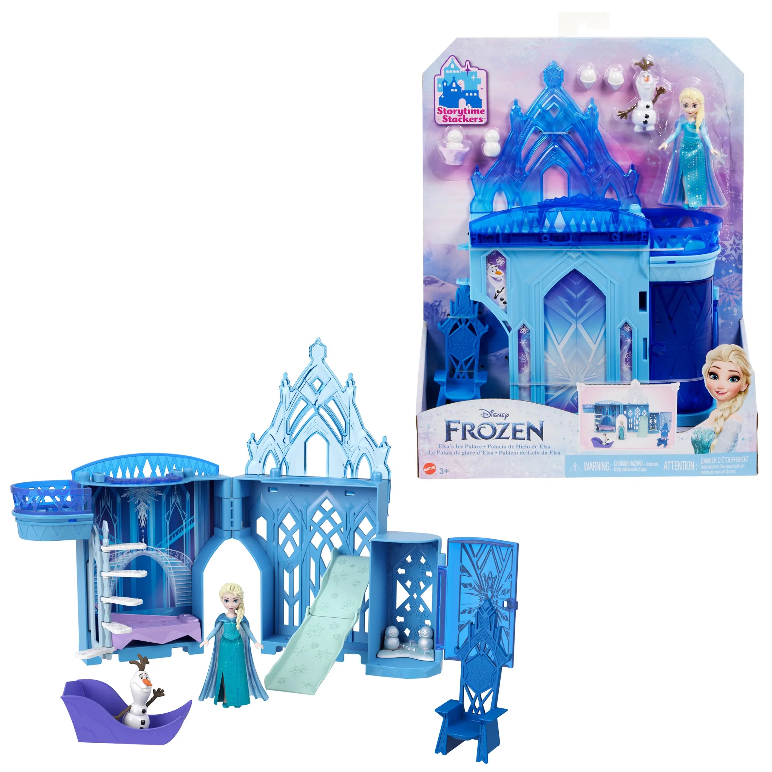 Mattel - Disney Princess Frozen Elsa's Ice Palace Playset dollhouse HLX01