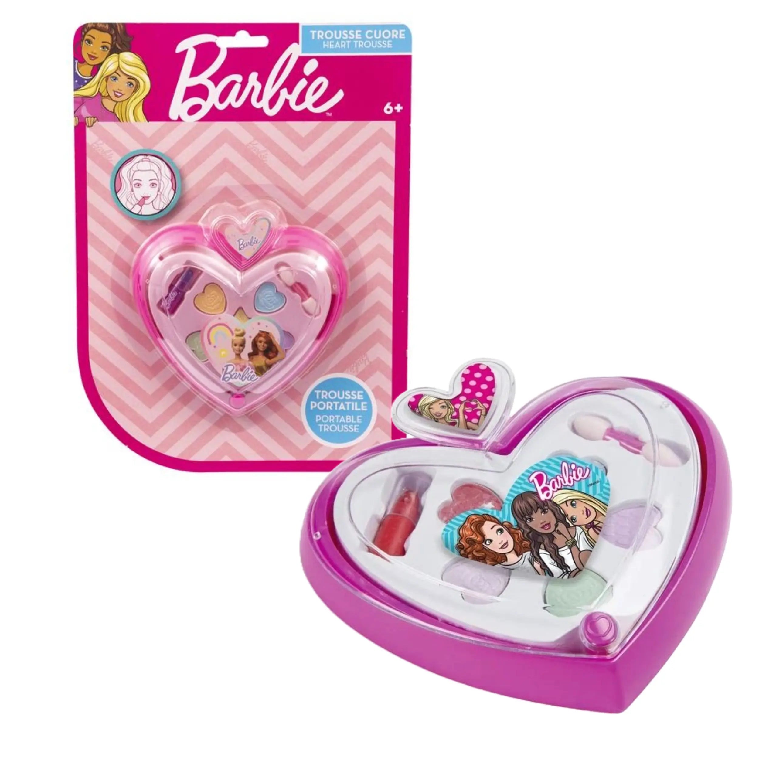 Grandi Giochi - Barbie Heart Tricks Trousse MakeUp