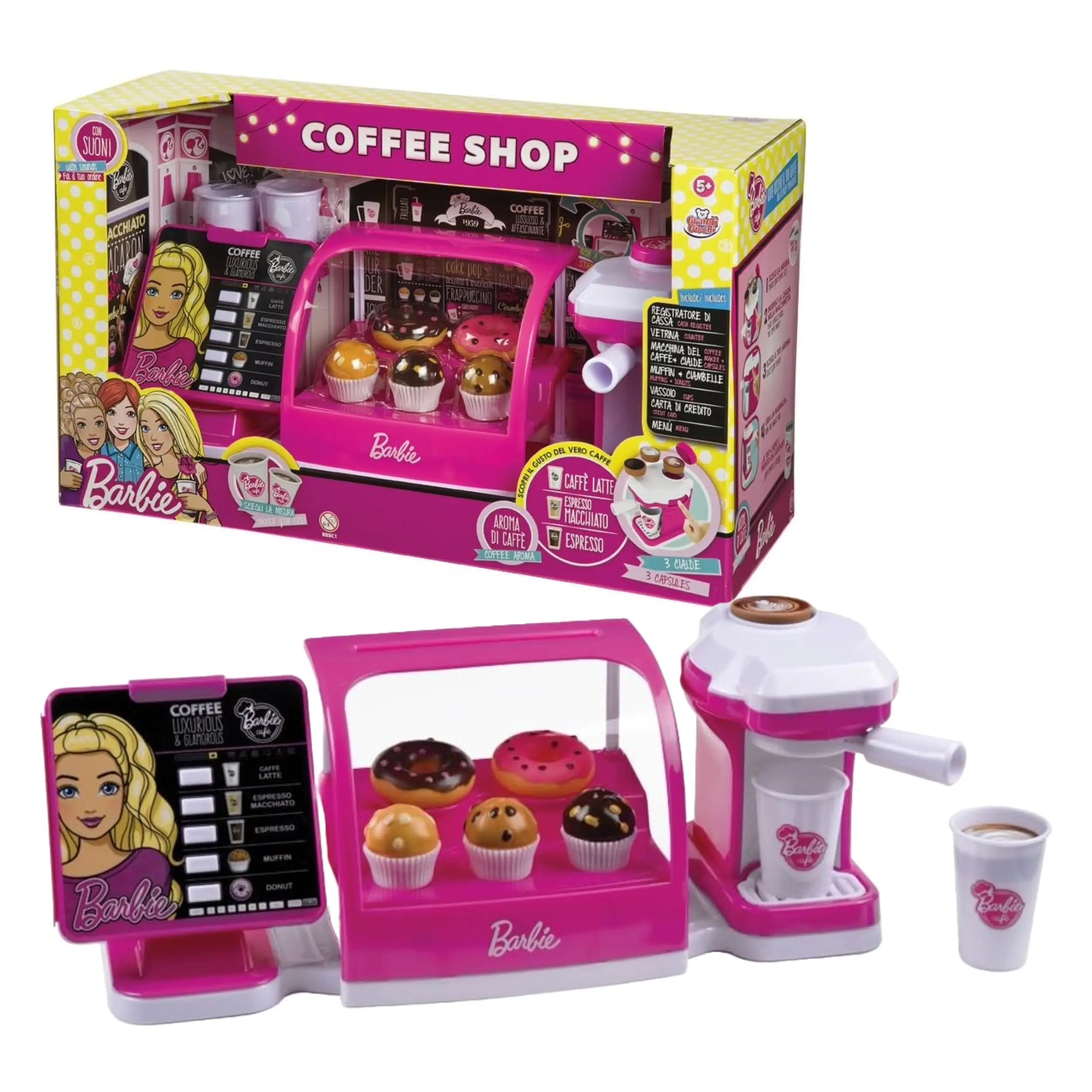 Grandi Giochi - Barbie Coffee Shop Role Play