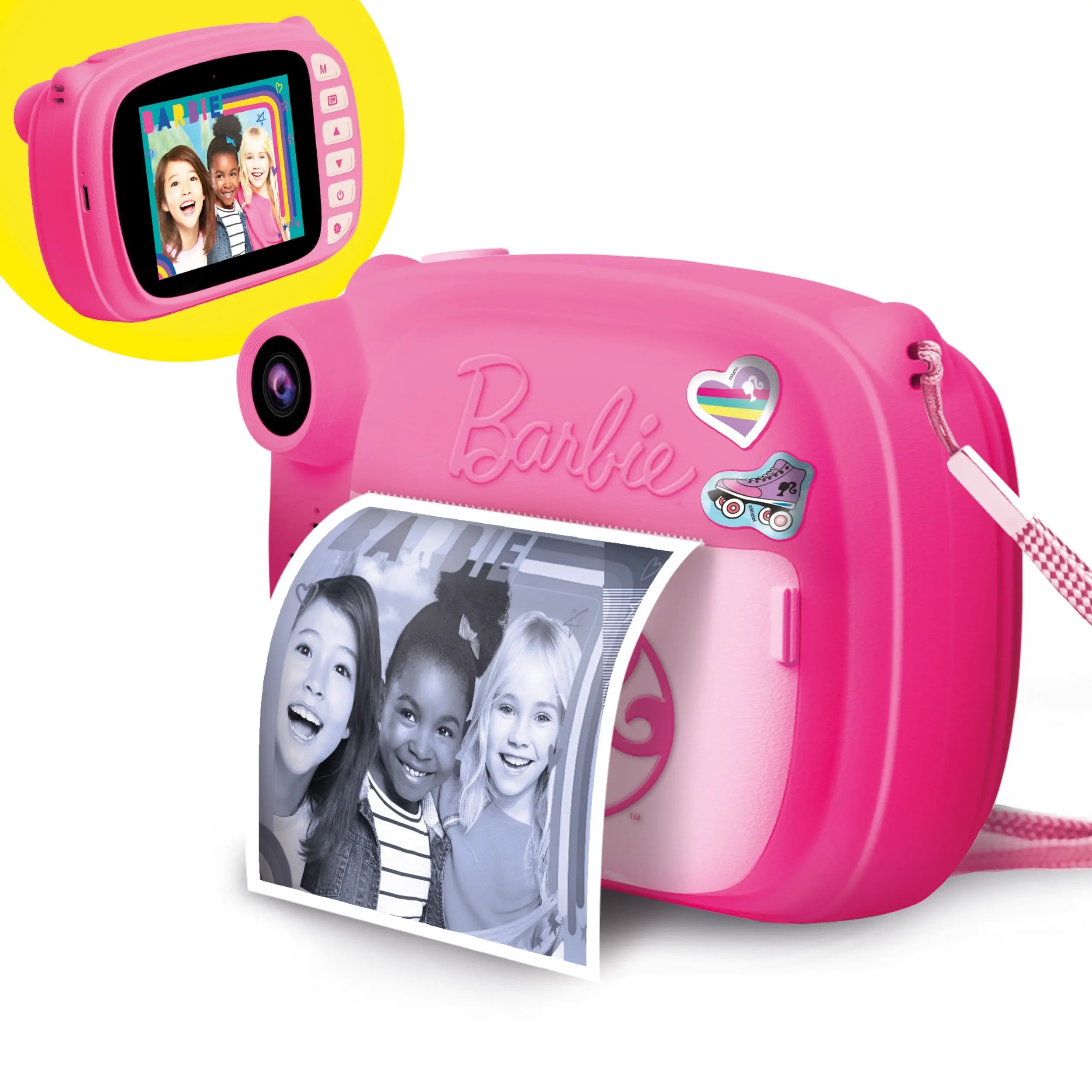 Lisciani - Barbie Print Cam 3 in 1 Instant Photos