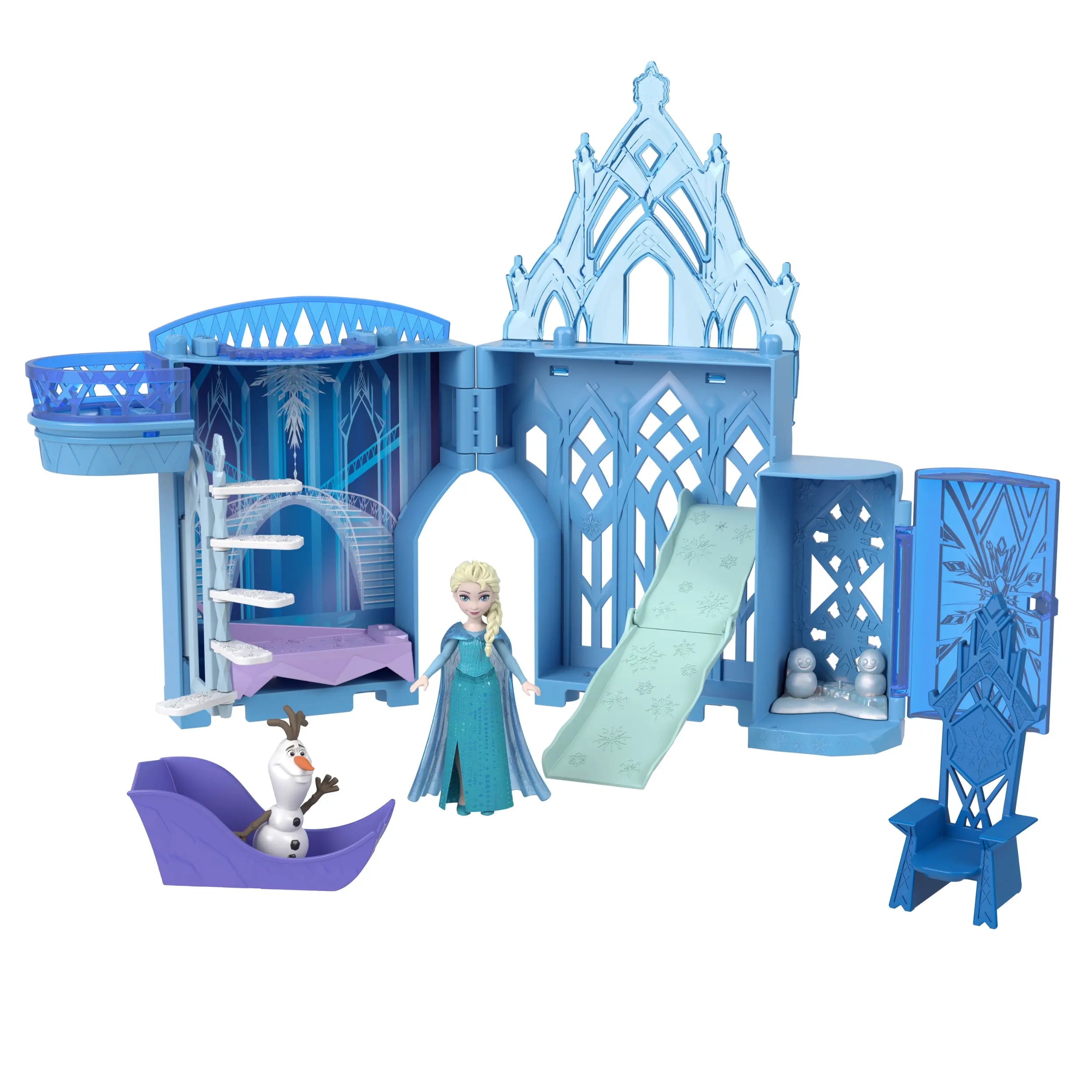 Mattel - Disney Princess Frozen Elsa's Ice Palace Playset dollhouse HLX01