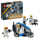 LEGO 75359 Star Wars 332nd Ahsoka's Clone Trooper Battle Pack, The Clone Wars Building Toy Set with Stud-Shooting Speeder Vehicle and Minifigures, Small Gift Idea for Kids Aged 6+