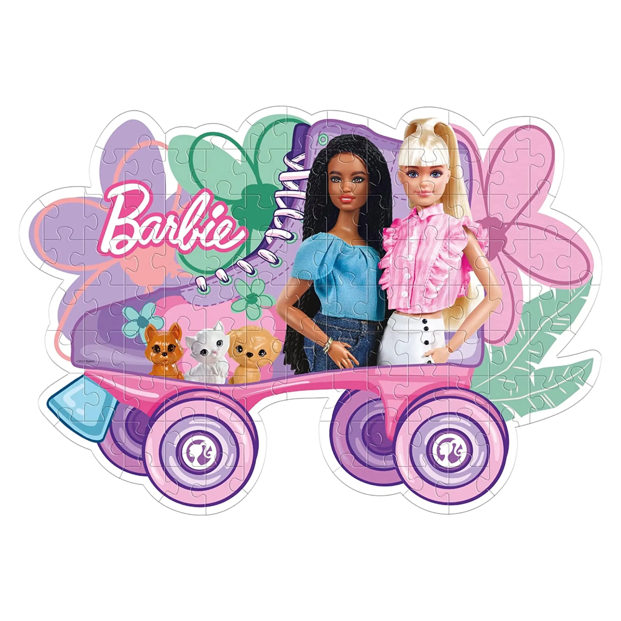 Clementoni - Barbie Puzzle 104 Pieces SuperColor Collection