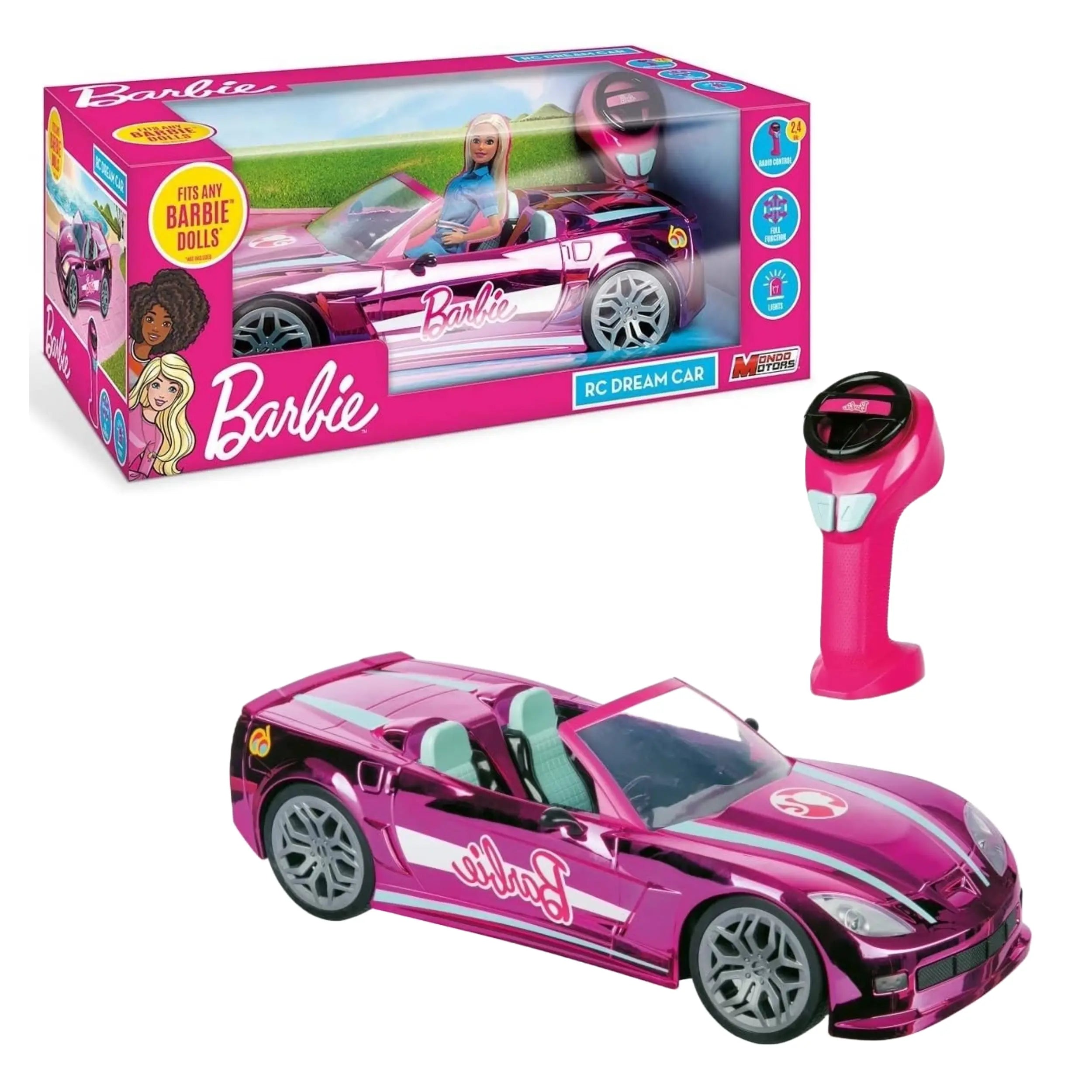 Promo Cabriolet Radiocommande Barbie Dream Car chez Super U