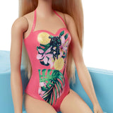 Mattel - Barbie Doll and Pool Playset with Slide and Accessories - Mod: GHL91
