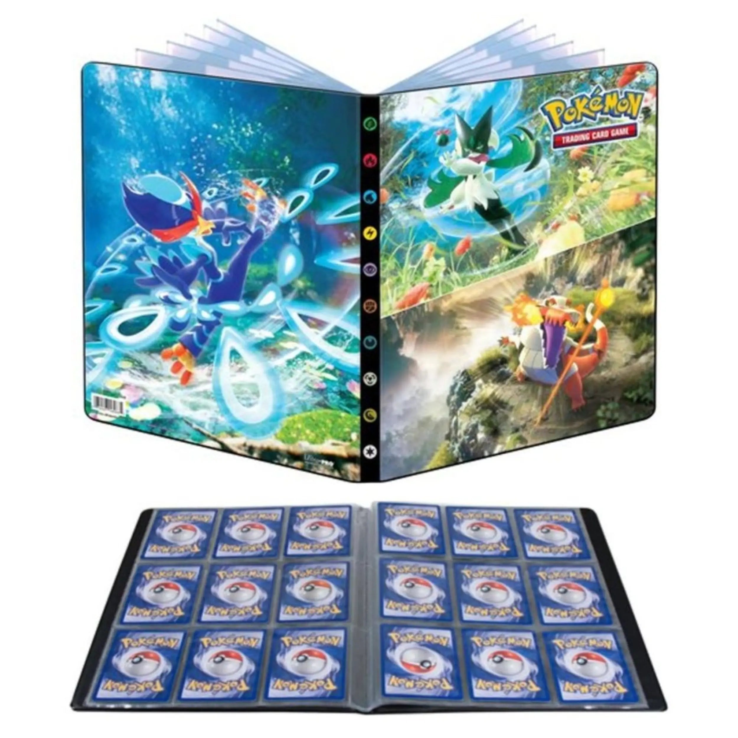 Game Vision - Pokemon Album 14 Pages 9 pockets ULTRA PRO Scarlatto 252 cards