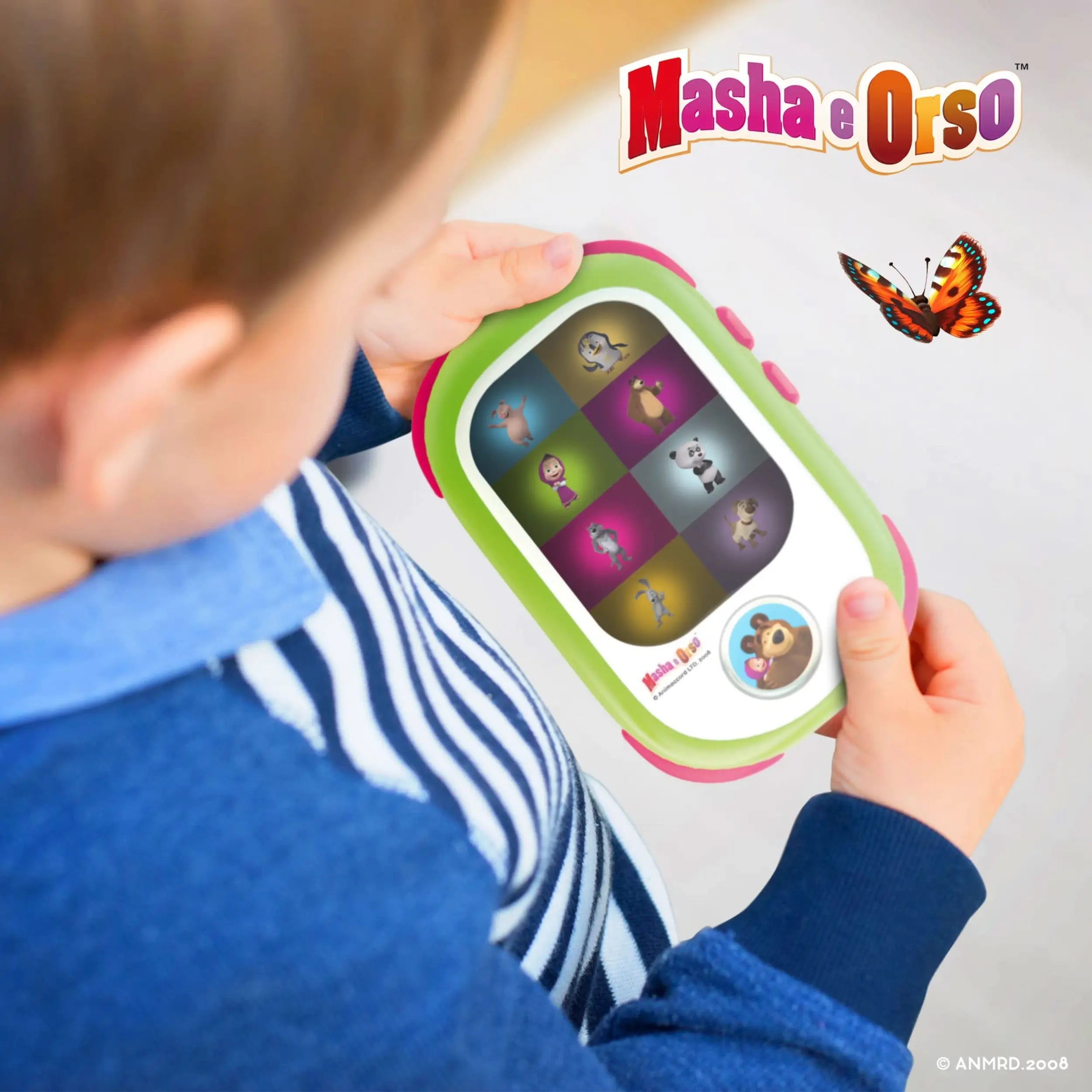 Lisciani - Masha Baby Smartphone LED LSC95100 - Italian Edition