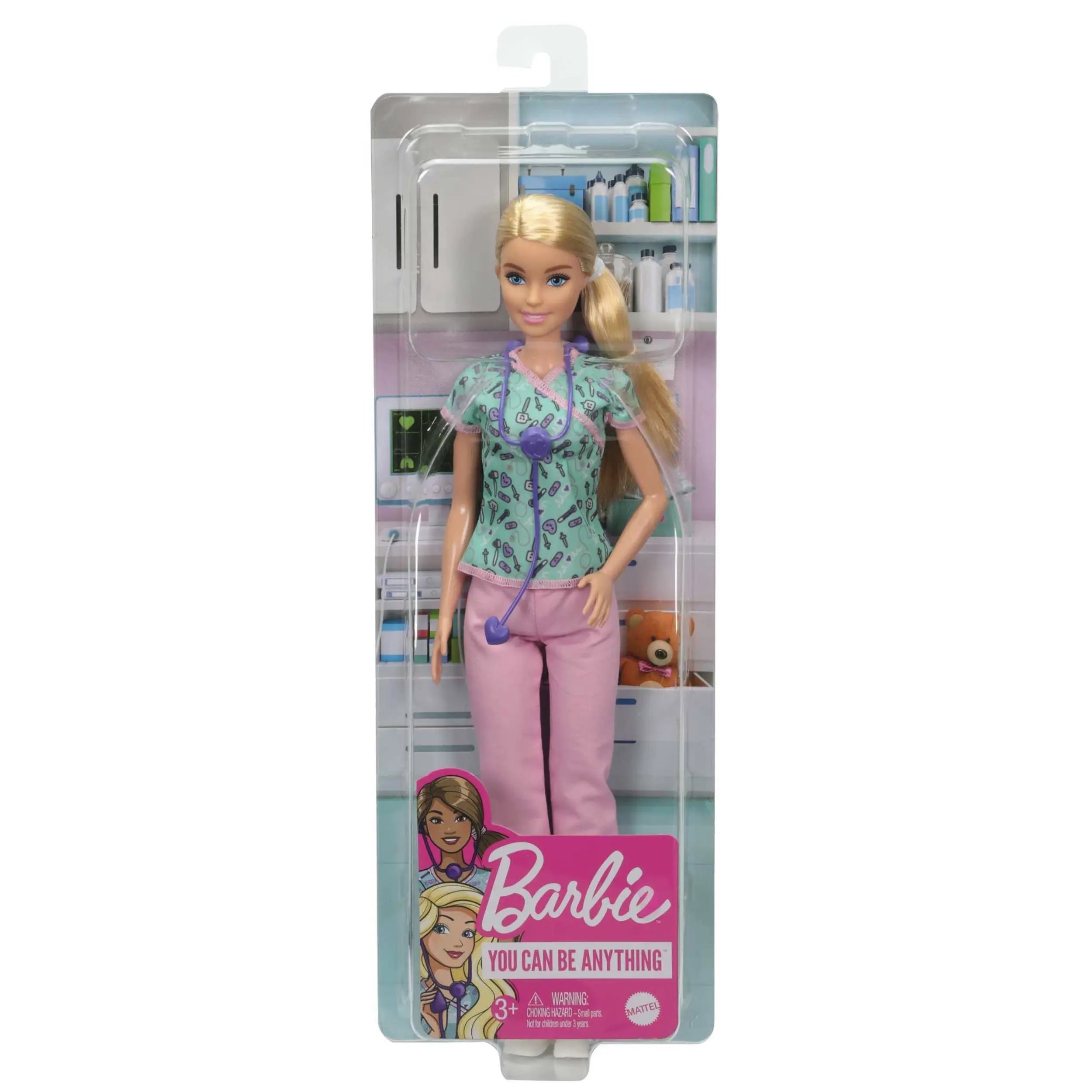 Mattel - Barbie You can Be Anything - Nurse Doll GTW39