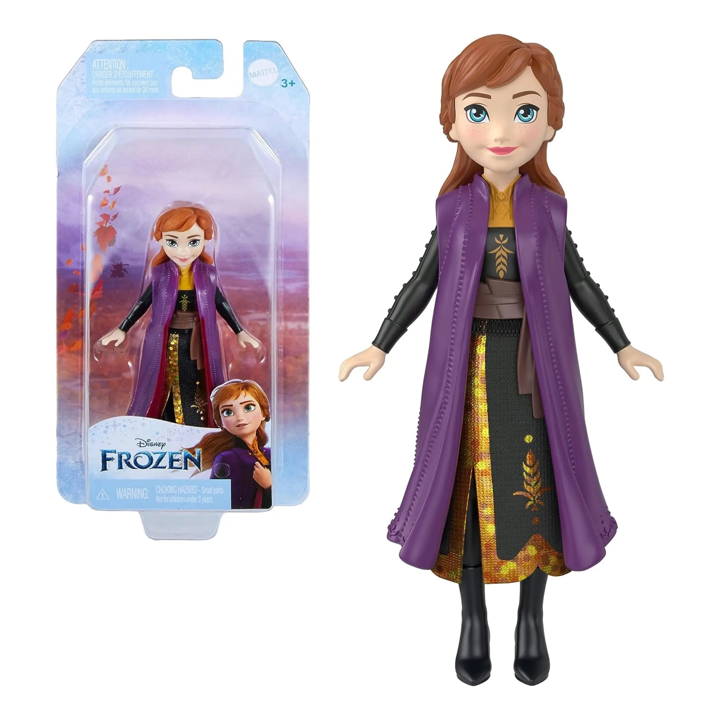 Mattel - Disney Princess Small Doll Frozen Anna HLW99