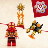 LEGO 71777 NINJAGO Kai's Dragon Power Spinjitzu Flip Toy, Collectible Set for Kids Aged 6 plus to Perform Tricks, with Kai Minifigure, Small Gift Idea for Ninja Fans