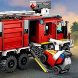 LEGO 60374 City Fire Command Unit Set, Rescue Fire Engine Toy, Ultramodern Truck with Land and Air Drones, Emergency Vehicle Toys for Kids Aged 6 Plus