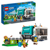 LEGO 60386 City Recycling Truck, Bin Lorry Toy Vehicle Set with 3 Sorting Bins, Gift Idea for Kids 5 Plus Years Old, Educational Sustainable Living Series