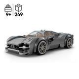 LEGO 76915 Speed Champions Pagani Utopia Race Car Toy Model Building Kit, Italian Hypercar, Collectible Racing Vehicle, 2023 Set