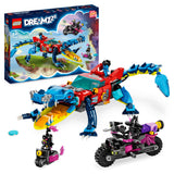 Copy of LEGO 71458 DREAMZzz Crocodile Car Toy 2in1 Set, Build a Dream Monster Truck or Croc Car Vehicle, Includes Cooper, Jayden and Night Hunter Minifigures, Gift for Kids, Boys and Girls Aged 8+