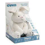 Spin Master - Baby GUND FLORA animated singing bunny plush 12 Inch