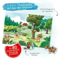 TROTSCH - Sticker Book The Forest Books - German Edition