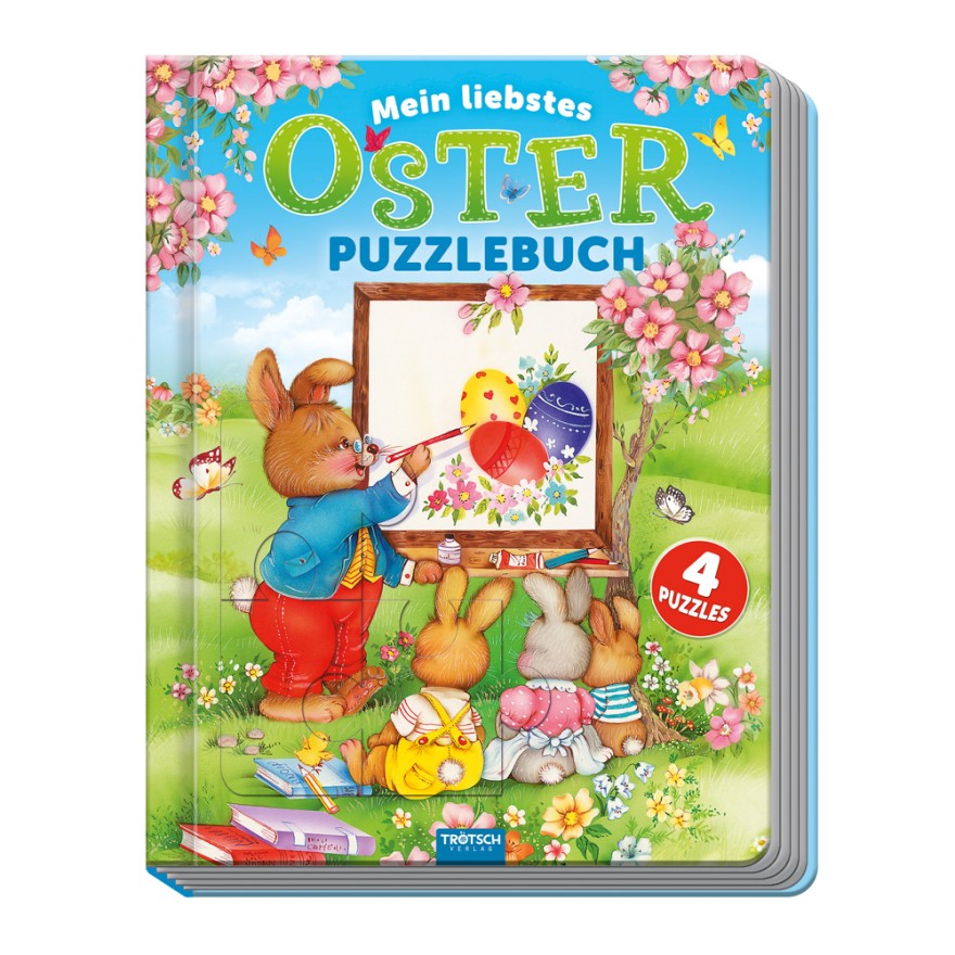 TROTSCH - Livre de Puzzles de Pâques - Édition Allemande