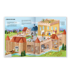 Troetsch Verlag - Books - Mein Großes Stickerbuch Ritter und Burgen - 3+ Yrs - Educational Play