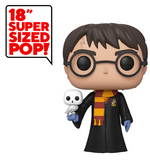 Funko - POP - Harry Potter - Harry Potter Character with Giant Hedwig 46 cm - Toy Figure